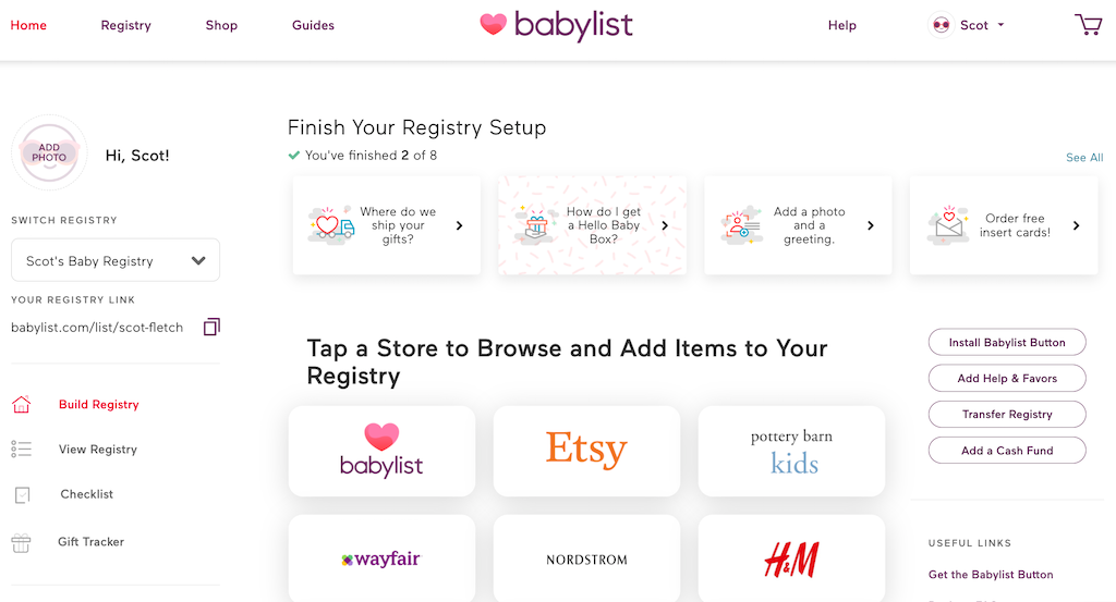 How to Add Items to your Babylist Baby Registry on Desktop Hacky Labs